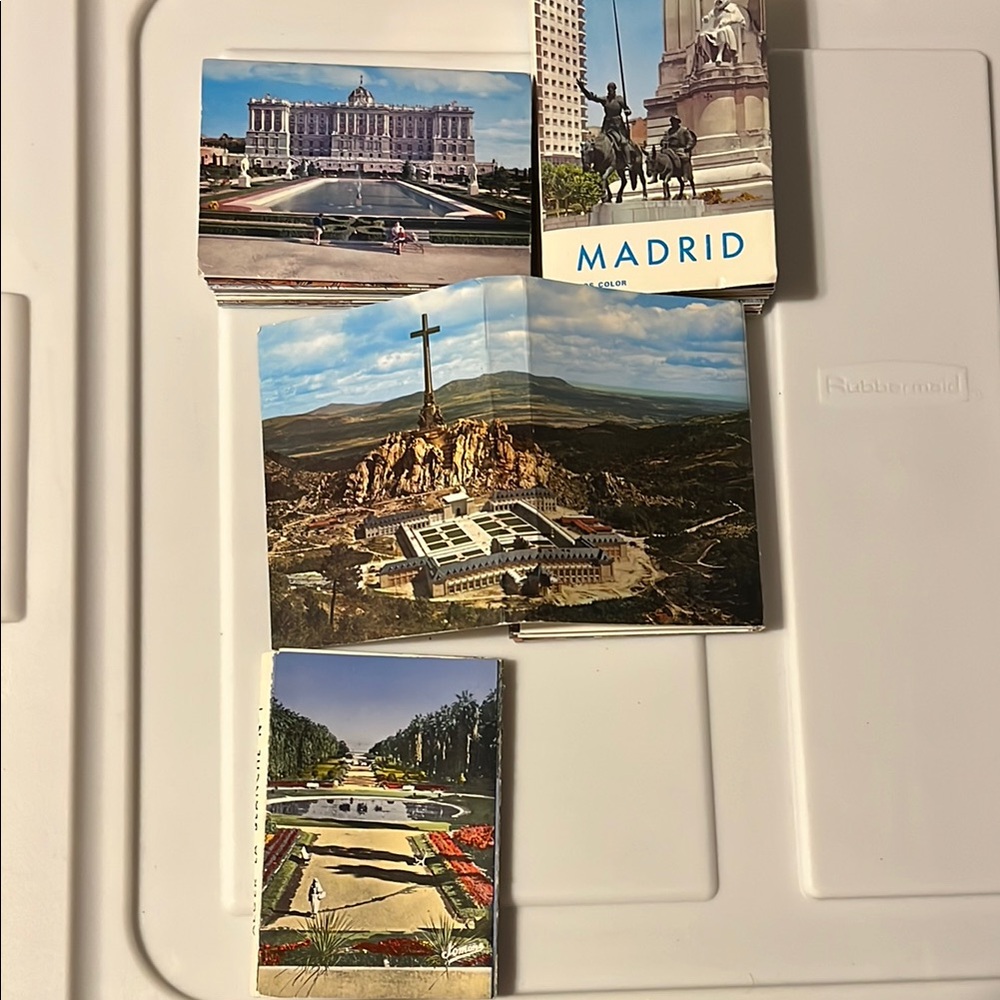 Madrid and other Vintage Photo Booklet’s Santa Cruz Del Valle De Los Caidos